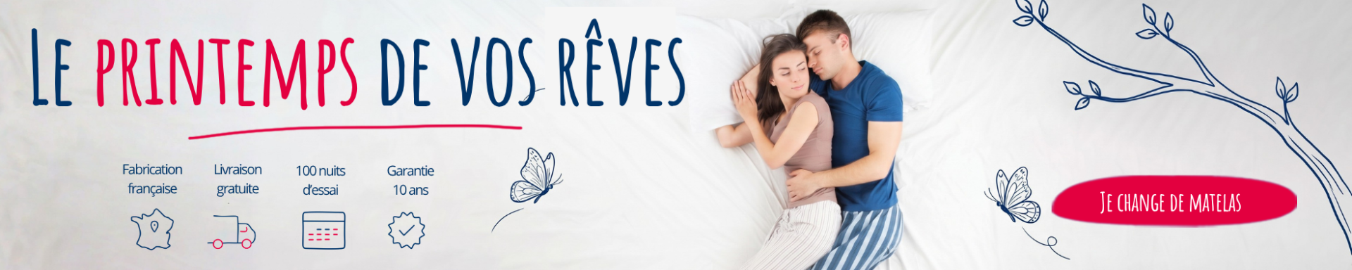 Prix bas toute l'année sur les matelas Adulte et Senior et sur les enfants, bébé, sommier, surmatelas et accessoires