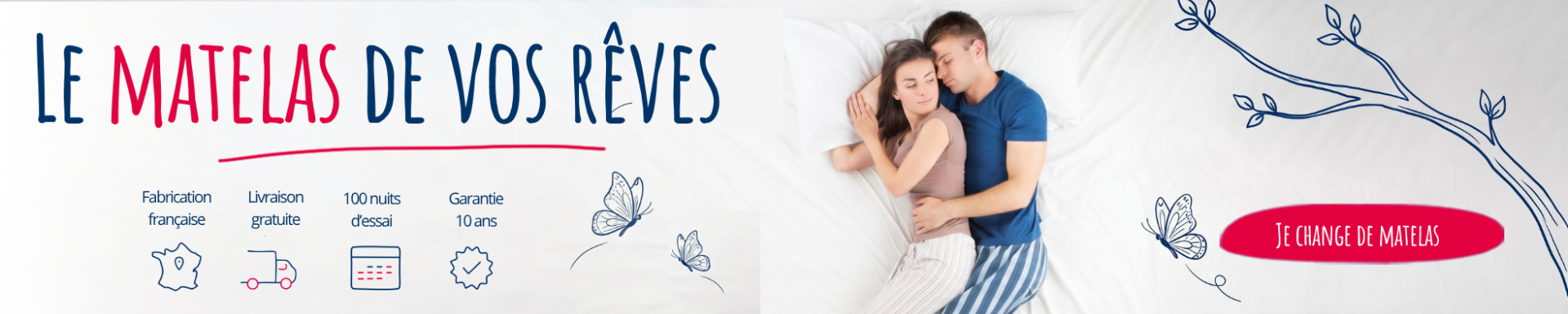 Prix bas toute l'année sur les matelas Adulte et Senior et sur les enfants, bébé, sommier, surmatelas et accessoires