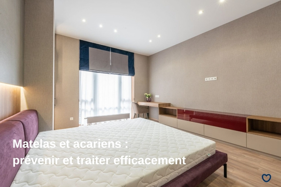 Matelas et acariens : prévenir et traiter efficacement