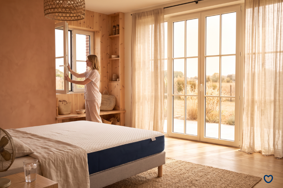 Rafraîchir son matelas en été : les bonnes méthodes