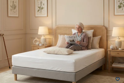 Literie en résidence senior : confort, sécurité et durabilité sans compromis