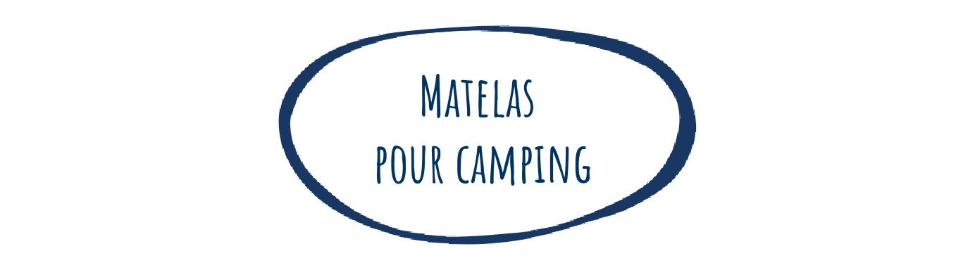 matelas pour camping Made in France